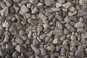 Blauw hardsteen grind