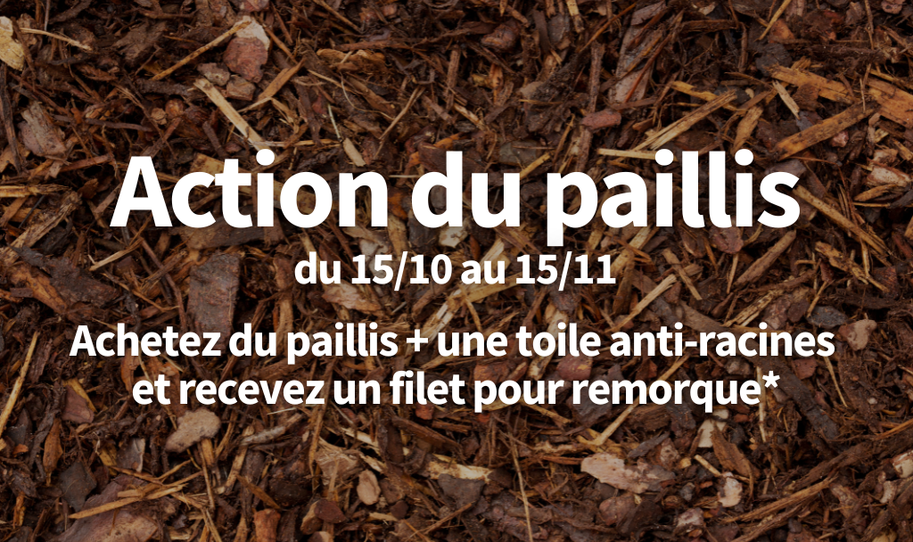 action du paillis