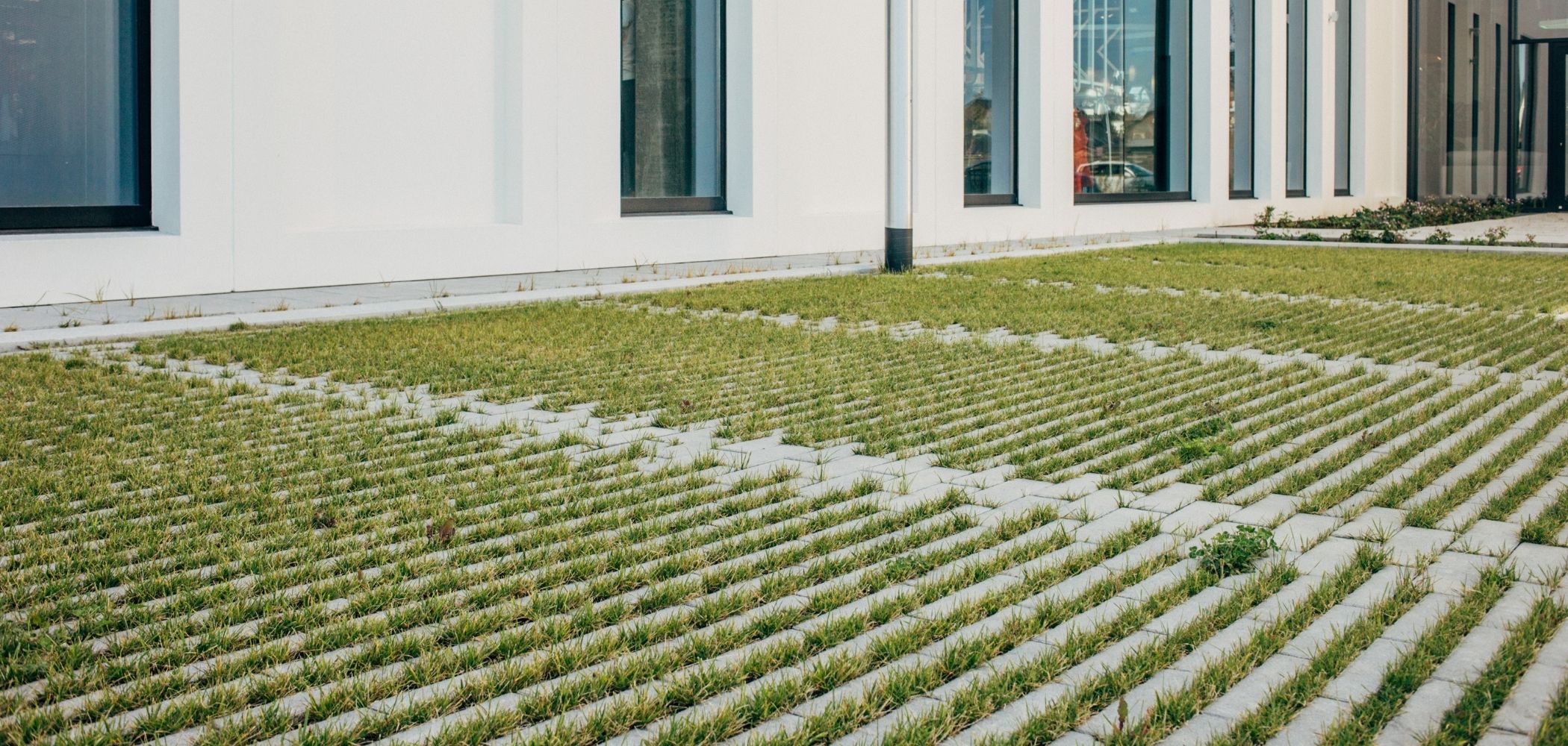 Grasparking realisatie roeselare