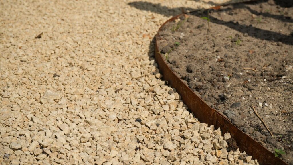 Grind Dolomiet voortuin Brugge
